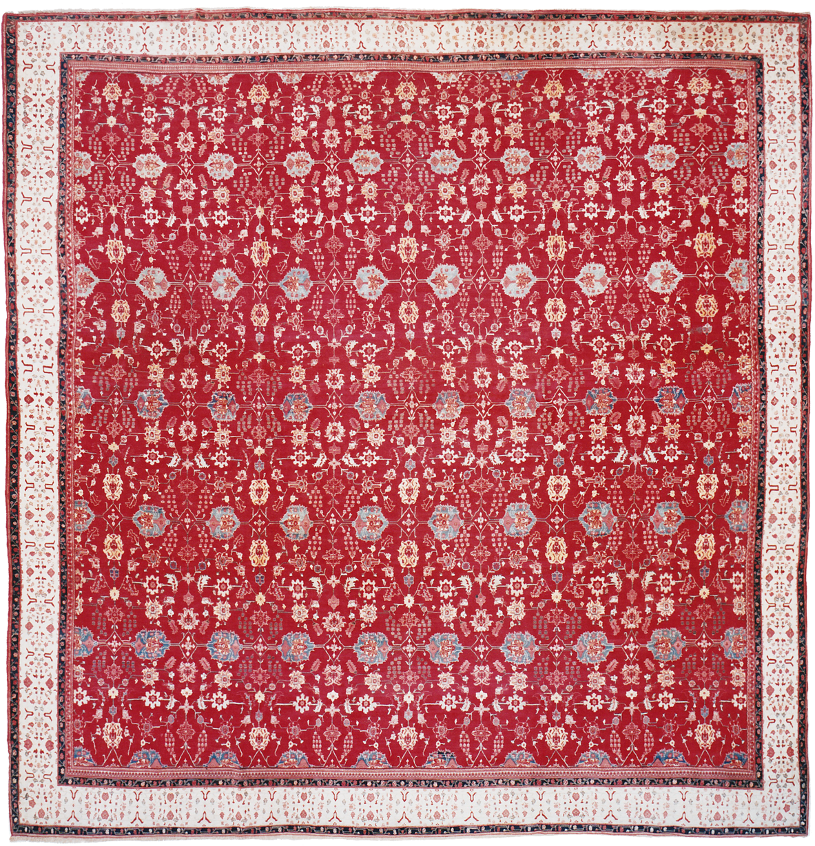 Fine and rare Agra carpet