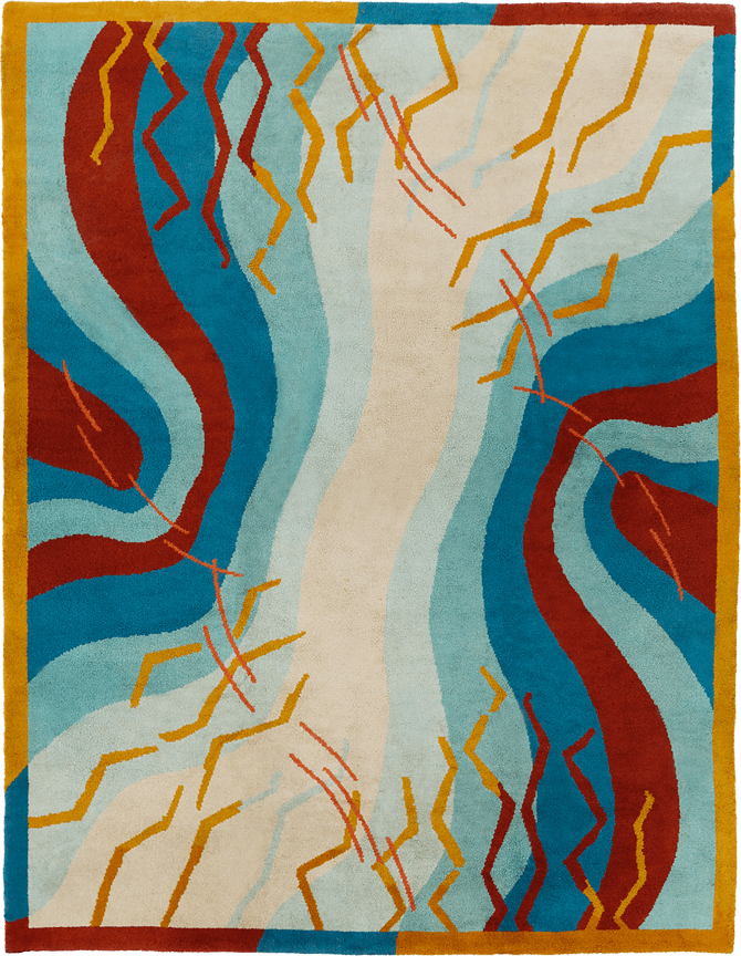  Art Deco carpet