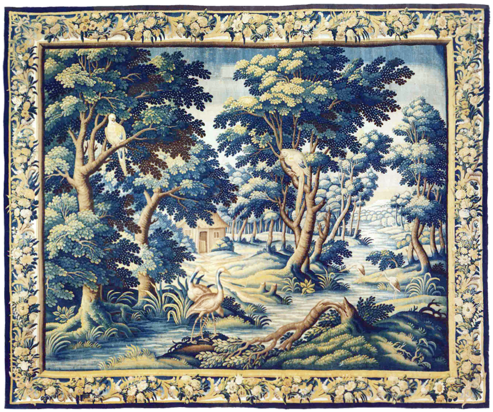 Exceptional Verdure tapestry