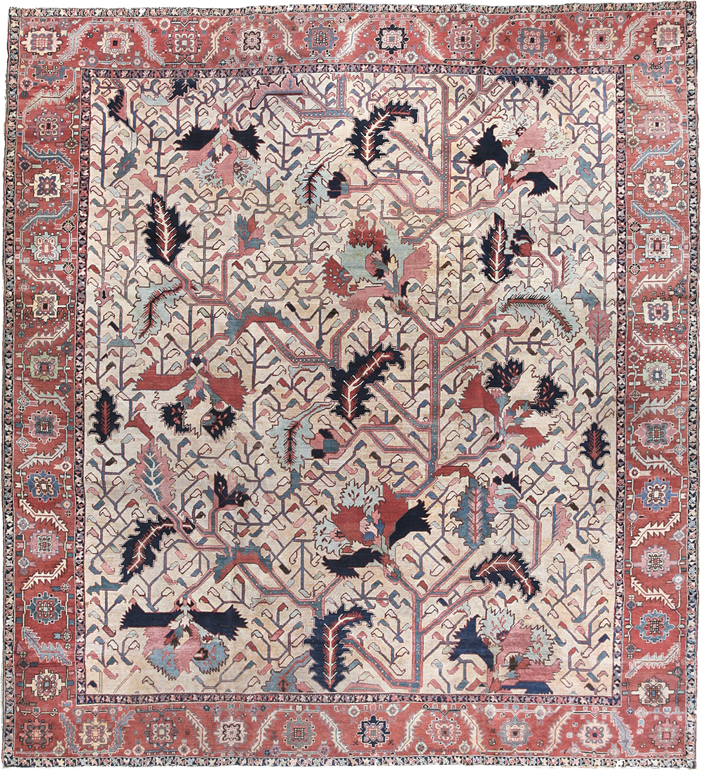 Exceptionally rare Serapi carpet