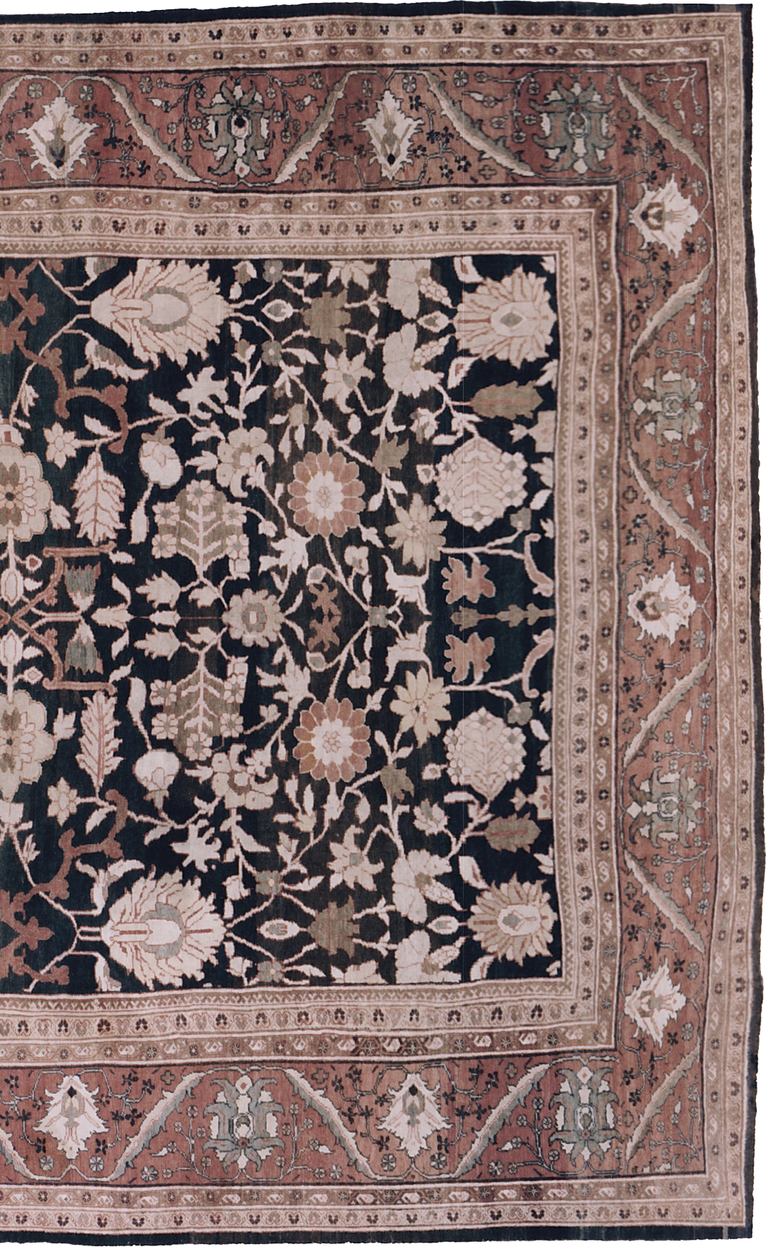 Rare Ziegler Sultanabad carpet